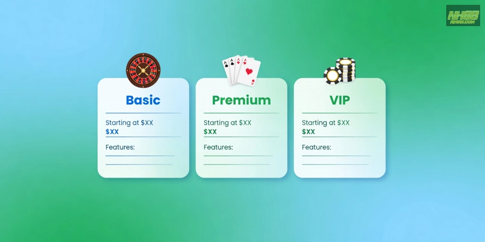 Bảng giá các gói dịch vụ live casino house nh88 cập nhật mới nhất năm 2025