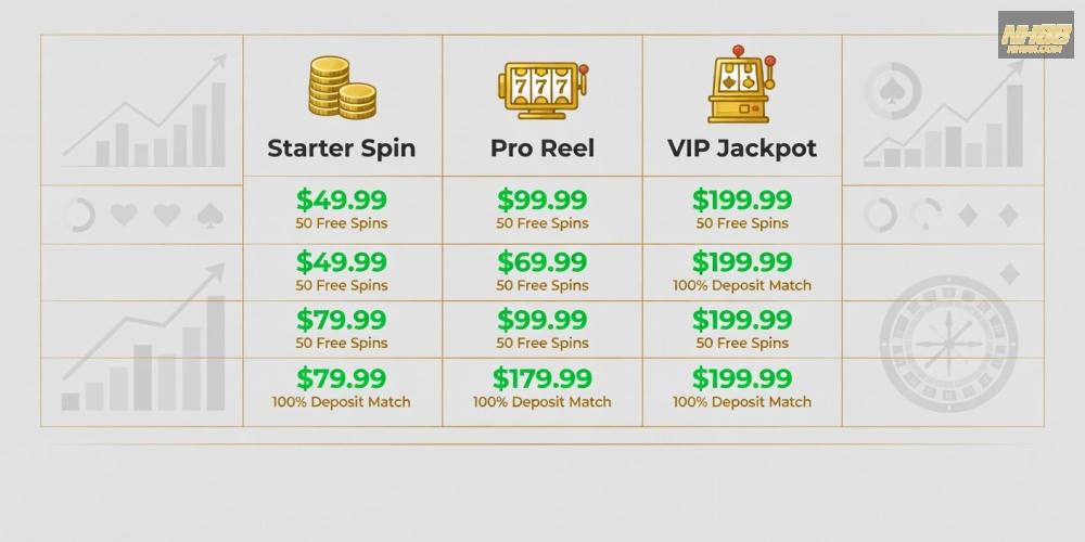 Bảng giá chi tiết các gói chơi live casino slot games nh88 cập nhật 2025