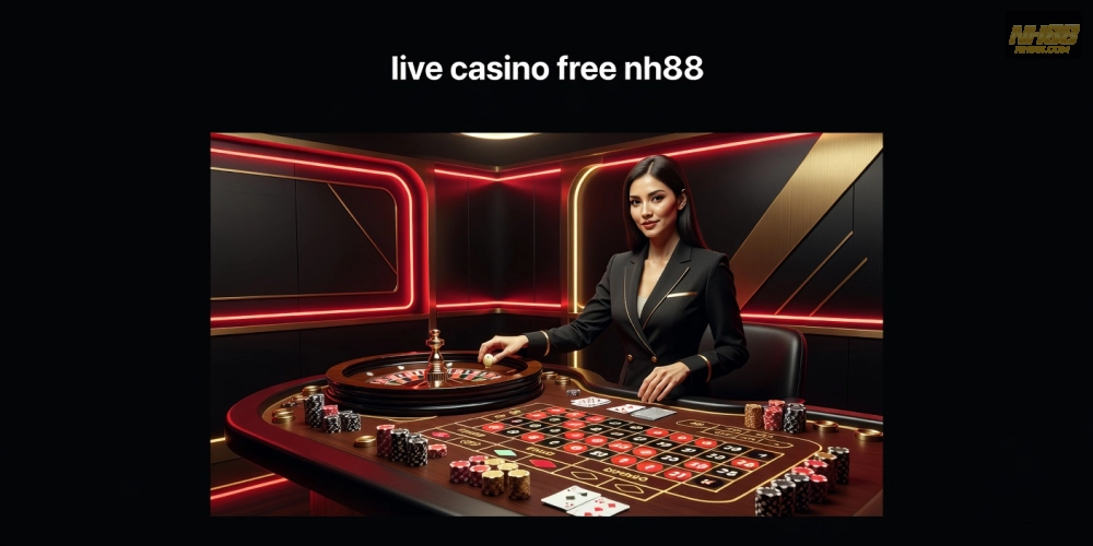 Khái niệm live casino free nh88 được minh họa qua giao diện chơi trực tiếp