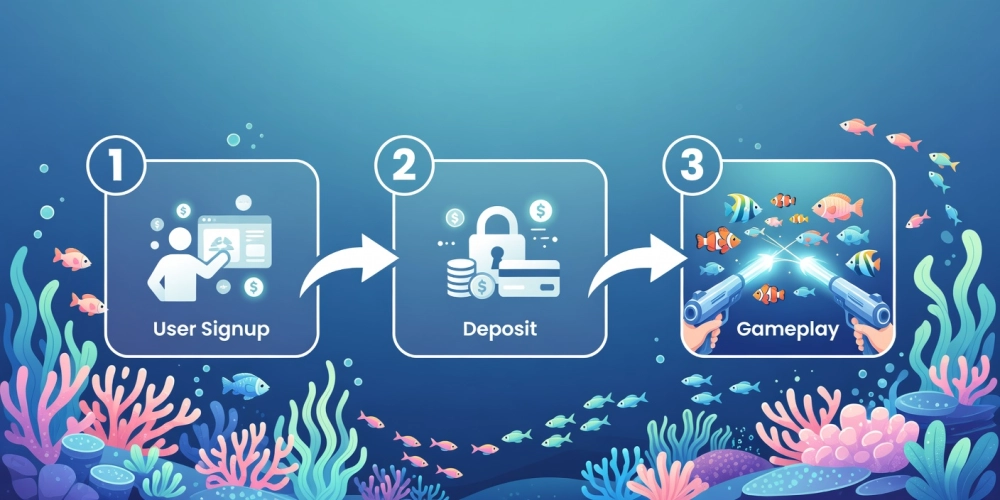 Hướng dẫn từng bước đăng ký và chơi bắn cá online nh88 đơn giản cho người mới.